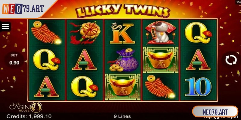 Nổ Hũ Lucky Twins - Slot Độc Đáo, Tiền Thưởng Liên Tục 2 Bắt đầu với khoản tiền nhỏ