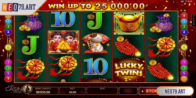Nổ Hũ Lucky Twins - Slot Độc Đáo, Tiền Thưởng Liên Tục 3 Tận dụng tính năng đặc biệt